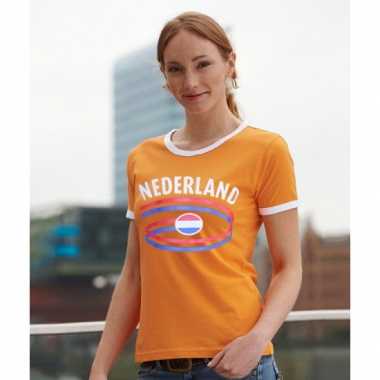 Dames shirtje Nederlandse vlag